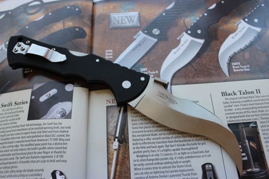 Нож Cold Steel 22BT Black Talon II Plain Edge