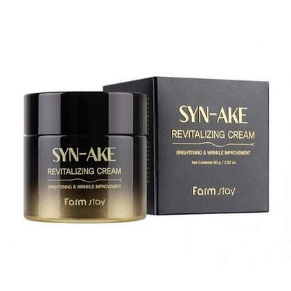 Омолаживающий крем с пептидом Syn-Ake FarmStay Revitalizing Cream 80г