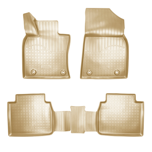 Ковры в салон Norplast/Unidec для Lexus ES VII (2018-)Полиуретан,Бежевый, арт.NPA11-C47-030-B