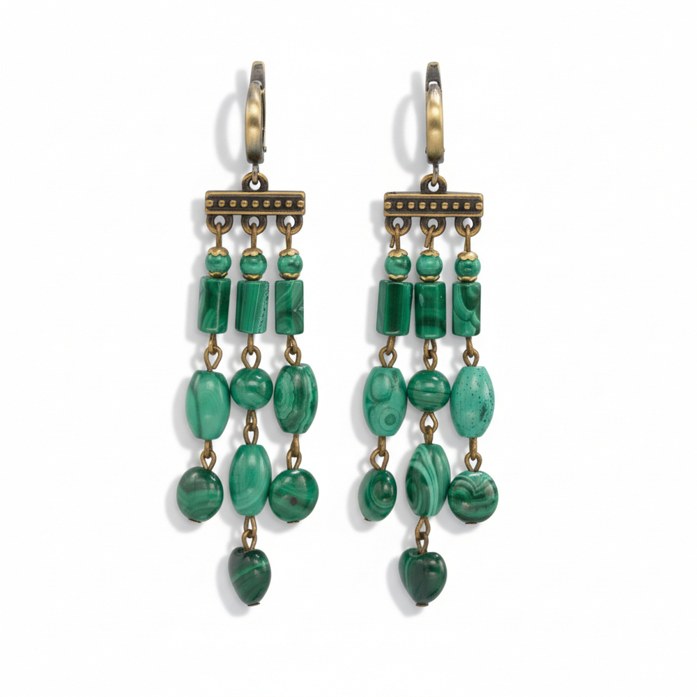 Серьги "Шандельеры"