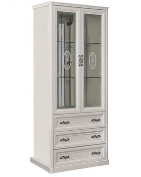 Шкаф-витрина  МИШЕЛЬ  2-ств