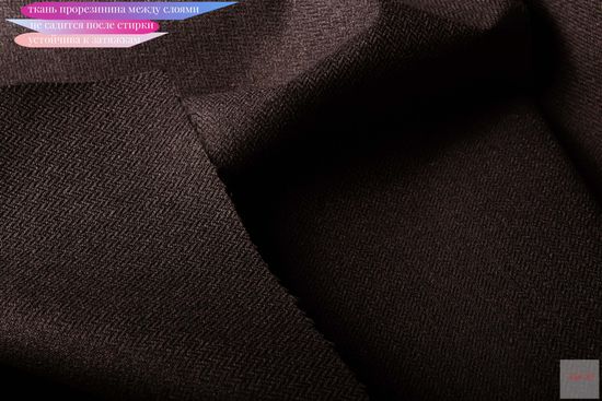 Norton Blackout (венге) Шторы блэкаут под лён