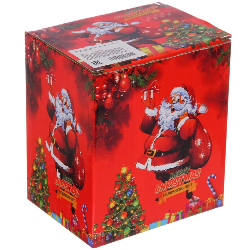 Сувенир Снежный шар «Новогодний паровоз»5.5*8*11 см (с подсветкой), микс