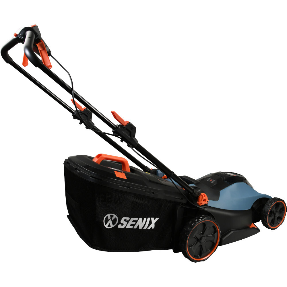 Газонокосилка аккумуляторная самоходная SENIX LPSX2-M-EU, 2X2 40V, 2акб, зу