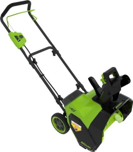 Снегоуборщик аккумуляторный GREENWORKS G40ST40 40V, АКБ 4 Ач и ЗУ 2603607UB