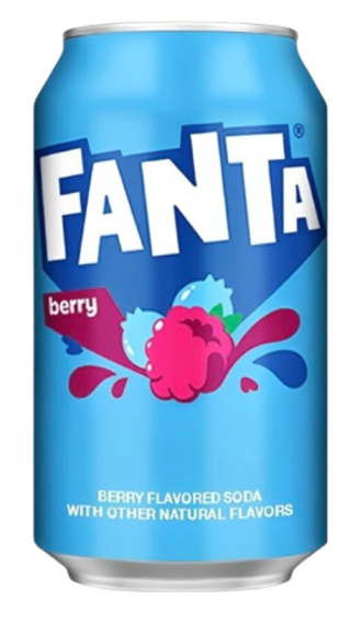 Газированный напиток Fanta со вкусом лесных ягод