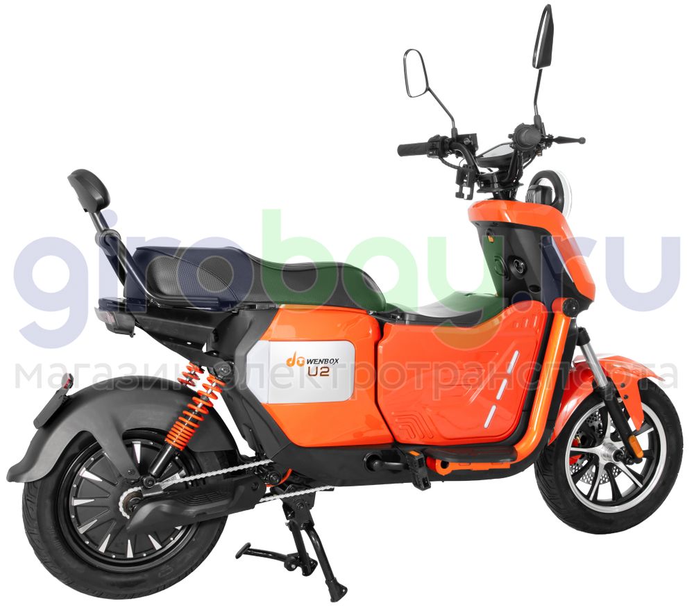 Электроскутер WENBOX U2 PRO 1500W (60V/45Ah) - Оранжевый фото №7