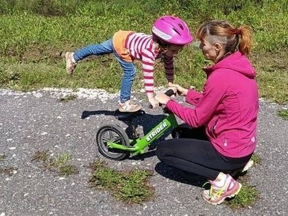 Приглашаем на тренировку по беговелу