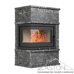 Камин ASTON 700 L «VYBORG» Н-1280 Амфиболит