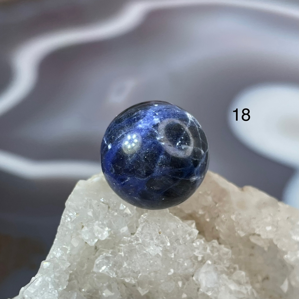 58938 Содалит Бусина 16мм-45