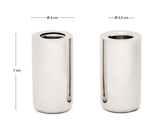 Набор из 2 подсвечников Nirela 7 см