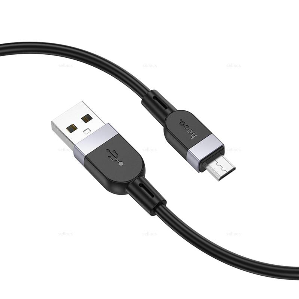 Кабель на Micro Hoco X109 3m (black) (Краснодар склад)