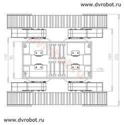 Платформа Rover 5 (4 WD)