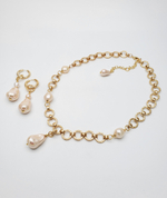 91001102 Колье SELENA PEARLS
