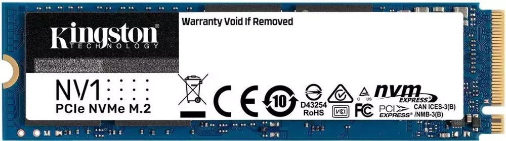 Накопитель SSD Kingston 2000GB NV1 M.2 2280 NVMe (SNVS/2000G) RTL