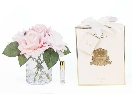 Букет роз ароматизированный и 2 спрея Cote Noire Herringbone Flower Clear HCF08