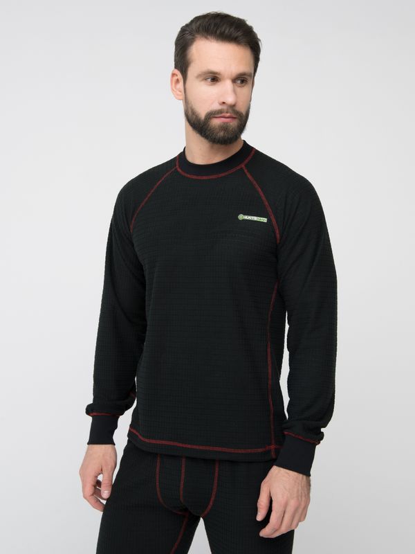 Термобелье Thermoline ткань Флис Фактурный цвет Черный