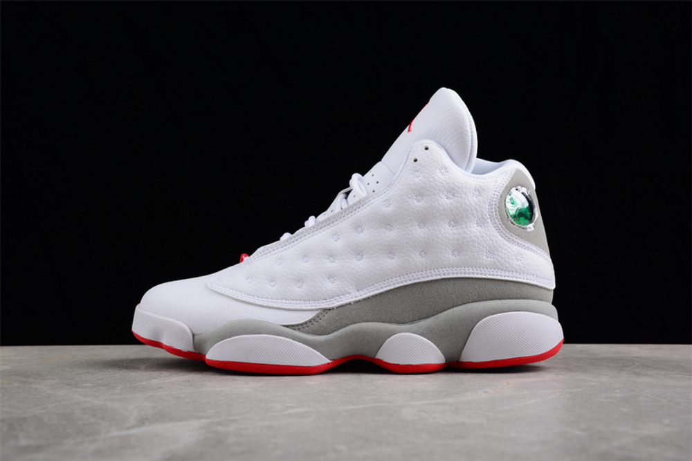 All white jordan 13s 2025