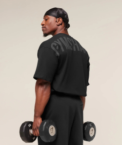 Футболка GYMSHARK Power T-Shirt Blackout