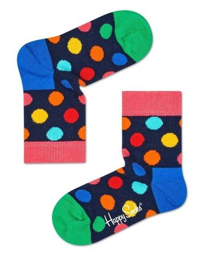 Детские носки Kids Big Dot Sock в горох (Размер: 7-9Y) (Цвет: темно-синий)