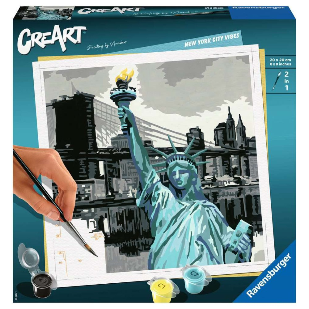 Ravensburger - CreArt Нью-Йорк Раскраска по номерам 289981