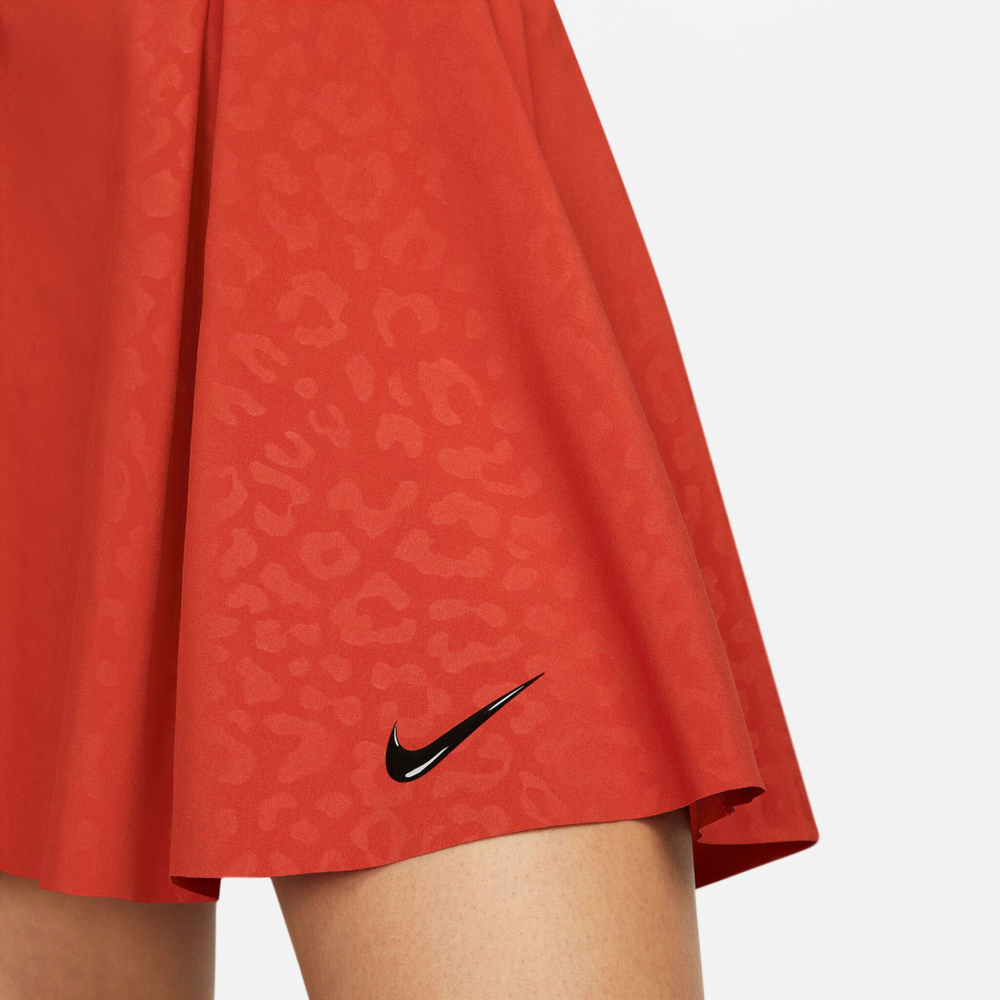 Женская теннисная юбка Nike Dri-Fit EMB Club Regular Skirt Women - Red