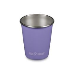 Детский стакан одностенный Klean Kanteen Kid Cup Straw Lid 10oz (296 мл) Paisley Purple с трубочкой