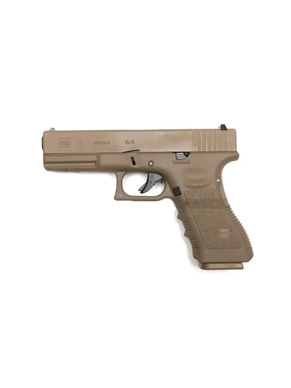Страйкбольный пистолет Glock 17 gen.3 TAN EC-1101 DE