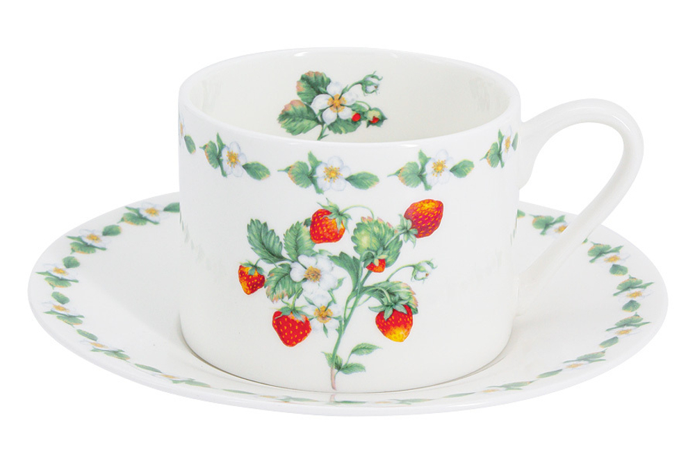 Чайный сервиз Земляничная поляна 6 персон 14 предметов