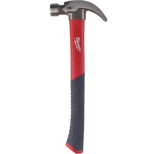 Молоток Milwaukee с рукояткой из стекловолокна 16 унций/450 гр.