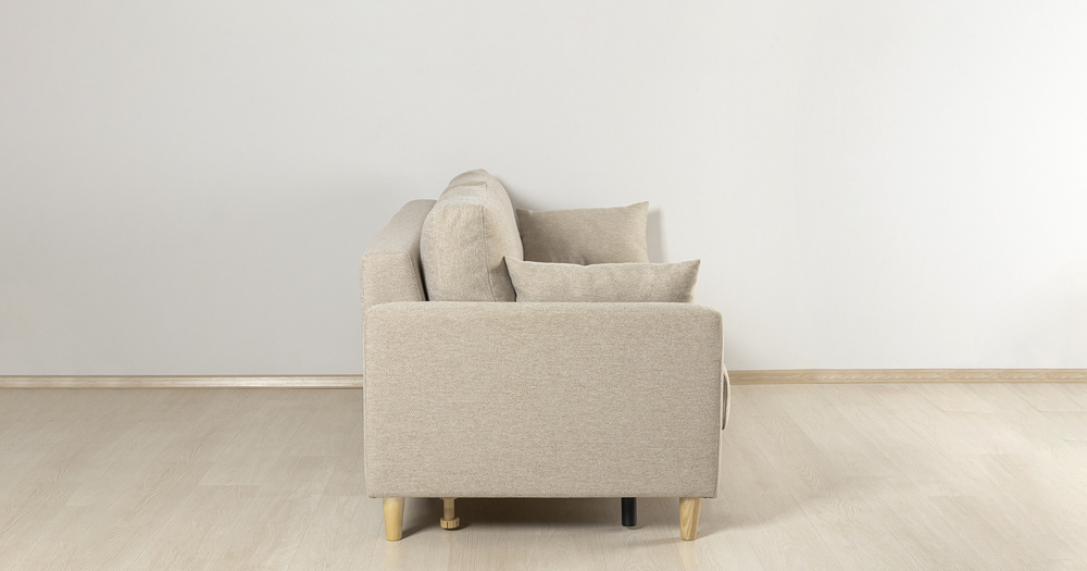 Дилан диван-кровать (молочный кофе)