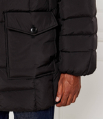 Пуховая куртка WEAVE Kenzo - черный(FE65OU3129NL)