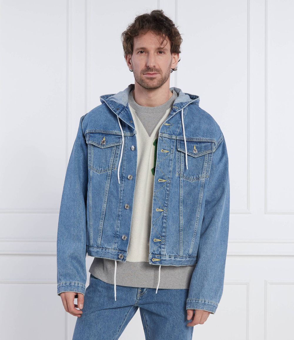 джинсовая куртка Kenzo - голубой(FC65DV5419IB)