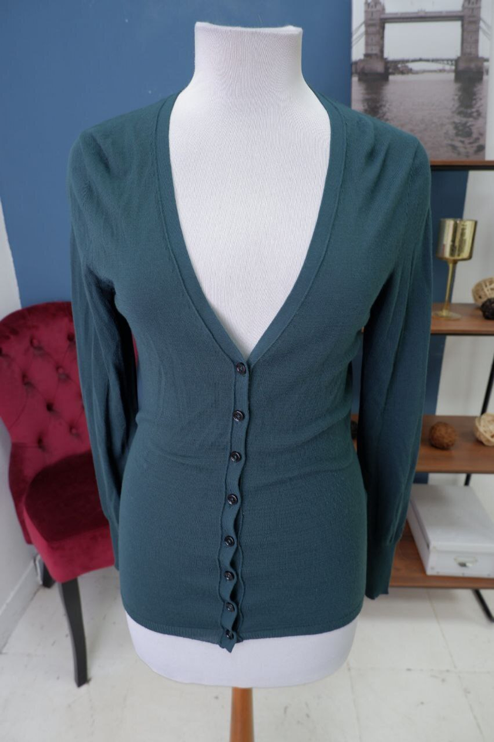 Кардиган Taifun на пуговицах 44 размер