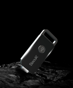 SecuX PUFido — Ключ безопасности с PUF-технологией и USB-C Аппаратная аутентификация с защитой от клонирования для FIDO2/U2F