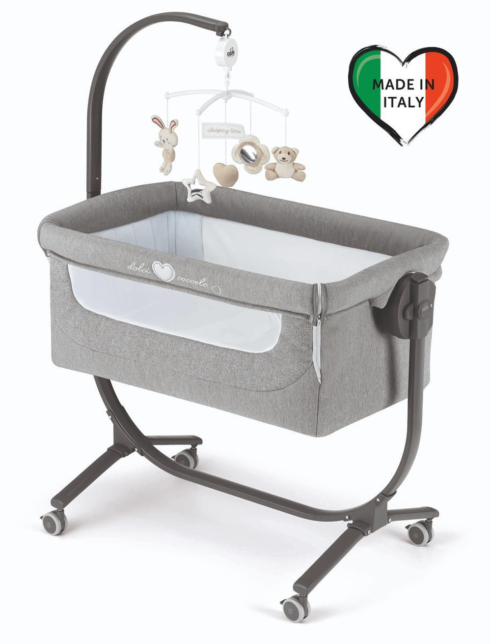 Колыбель CAM Cullami 153B темный серый