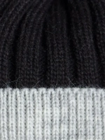 Шапка зимняя для девочки с помпоном и снуд