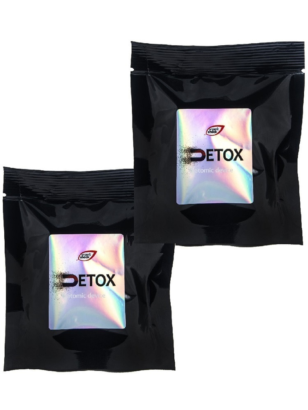 Organic Shock промо Атомное средство Detox, для очищения лица и тела, 2*100 гр