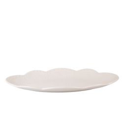 Блюдо " " 24х15,5х2см (min12) (фарфор) (транспортная упаковка)