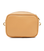 Кожаная сумка-мессенджер Patrizia Pepe - бежевый(8B0186 L001)