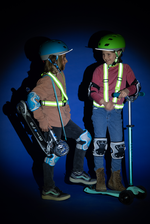 Комплект защиты светоотражающий черный (M) BOX