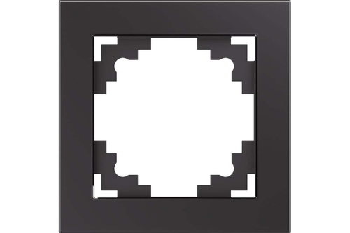 STEKKER Катрин Рамка 1 мест. стекло графит GFR00-7001-06 39539