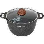 Кастрюля 6л «Granit ultra» (original) со стеклянной крышкой кго62а