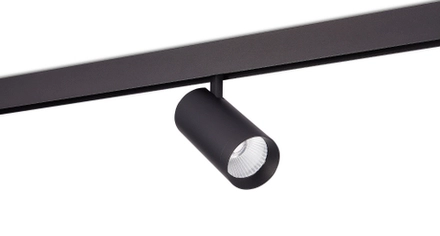 Светодиодный светильник Alpha для SPACE Track system 30Вт, D80xL160 мм, 2068Лм, 36°, 3000К-6000K, управление Tuya Bluetooth, Ra >90, черный