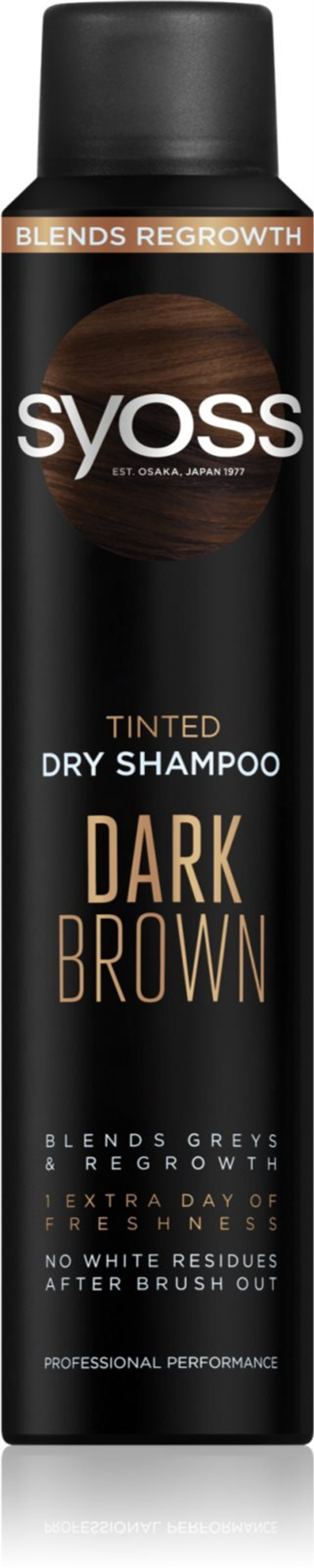 Syoss Dark Brown - сухой шампунь для темных волос /   200  ml  / GTIN 9000101658477