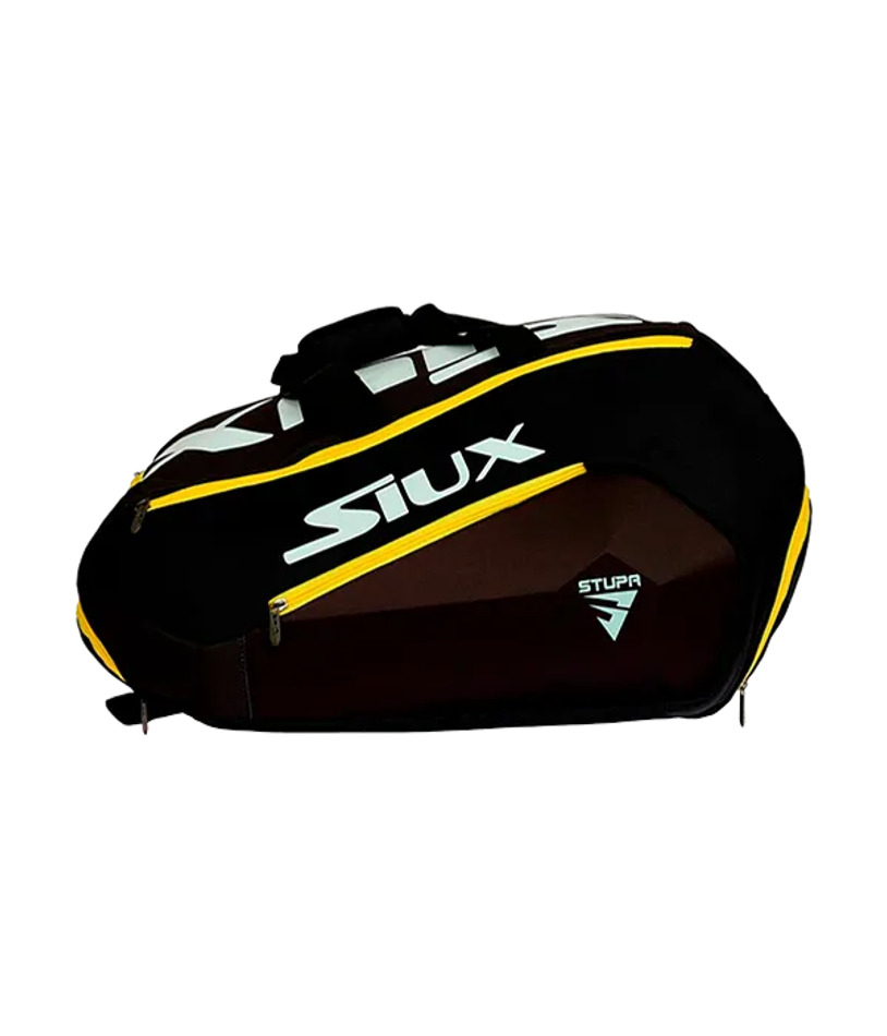 Сумка для падел Siux Electra Stupa Black-Yellow 2025 – прочная и удобная