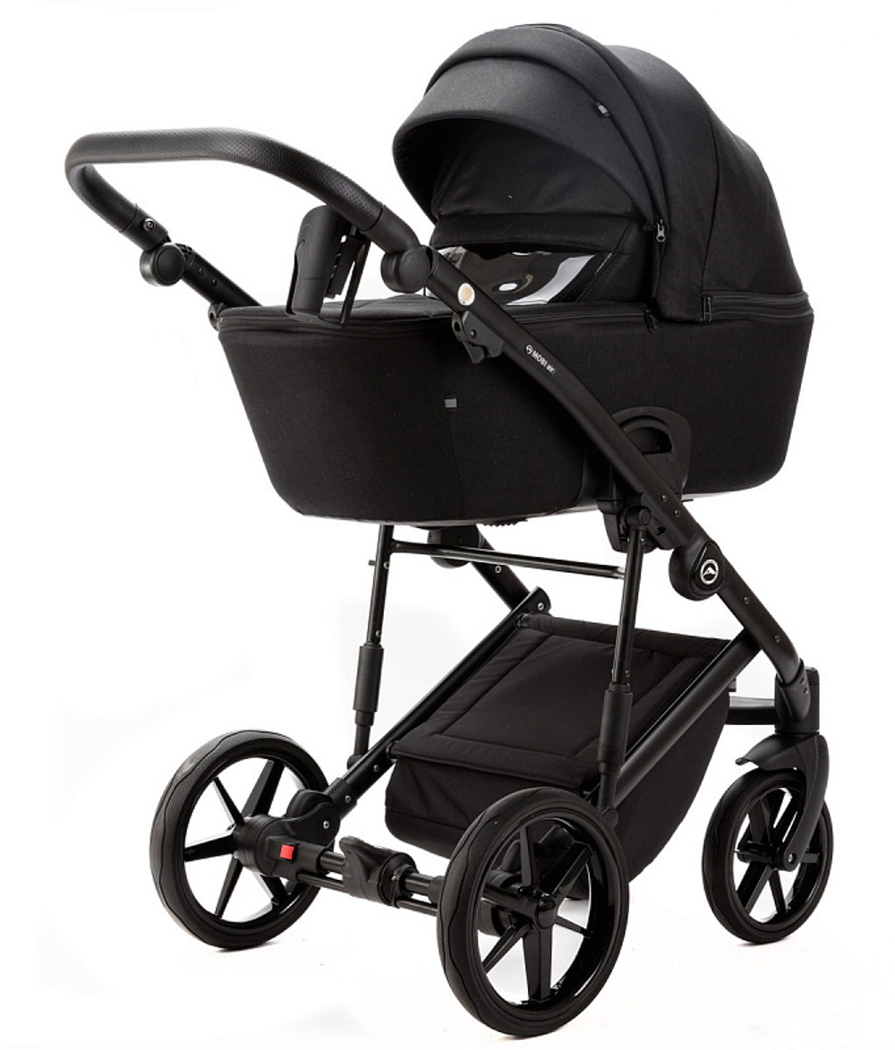 Детская коляска Adamex Mobi New 2 в 1 MN-TK53 ЧЕРНЫЙ