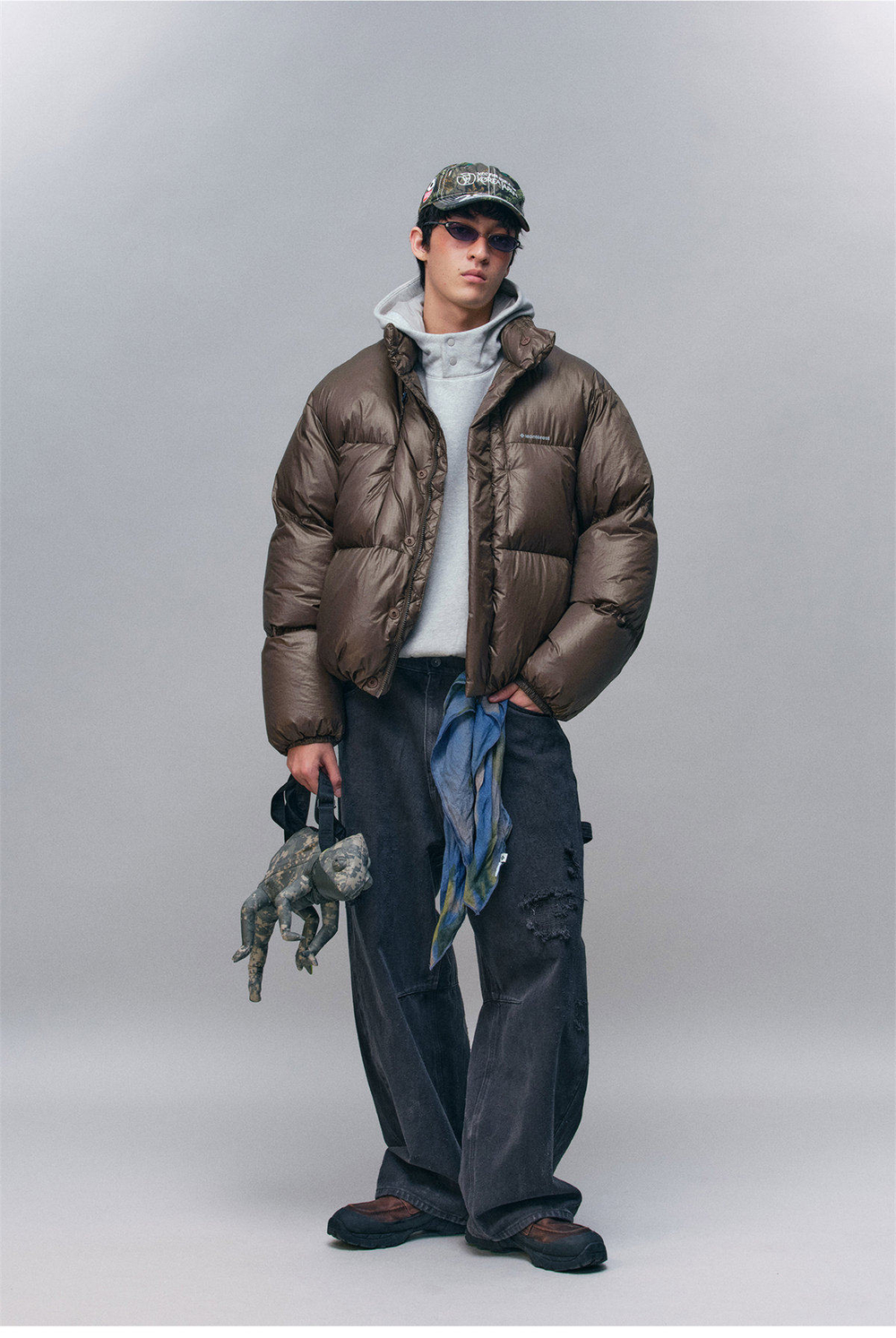 Пуховик Nothomme Monterest “Rime Traveler” Mountain-Style Stand Collar Down Jacket