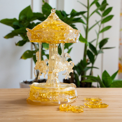 Карусель золотая Deluxe, 3D-головоломка