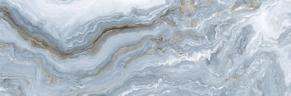 Керамическая Плитка Облицовочная PRIMAVERA/IND Hypnose Aqua B GL18B glossy 300х900х9,8